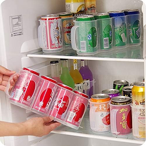 1pcs Portable Canned Beverage Storage Box Fridge Beverage Can For Kitchen Space-saving Organizer Storage Box Kitchen Accessories - (Color: 1 pc)
