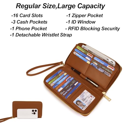 Image of Qiyuer Versatile Daily Purses with RFID Wallet for Women Tote Handbag Set | 3PCS, Fits 13 inch Tablet, Sturdy Vegan PU, Spacious, Work Use, Shoulder Satchel, Large Clutch Wallet, Makeup Bag, Ideal Gift
