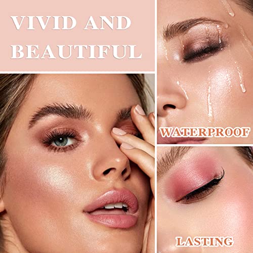 Fusang 12 Colors Naked Eyeshadow Palette,Natural Matte Nude Eyeshadow Palette Shimmer Highly Pigment Eye Shadow Pallete Set Long Lasting & Waterproof Smokey Smokey Glitter Eye Makeup With Brush （A） #TOP3