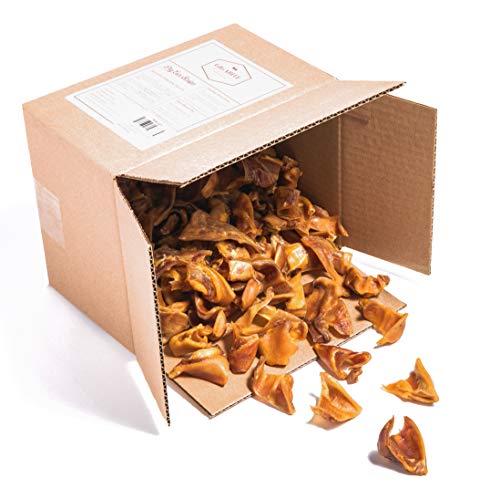 2.5 lb FDA & USDA Certified Pig Ear Slices for Dog