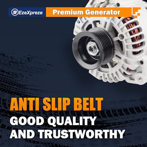 Image of Ezexpreze 11256N Alternator Fit for 2007-2019 Nissan Armada Frontier Pathfinder Titan Xterra, 2008-2010 Infiniti QX56, 2009-2012 Equator, 12V 130A OE#11256 23100-ZH00A 23100-ZH00B TG15C113