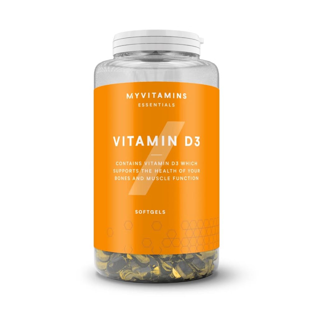 Myprotein Vitamin D3 Soft Gel Capsules, 180 Capsules