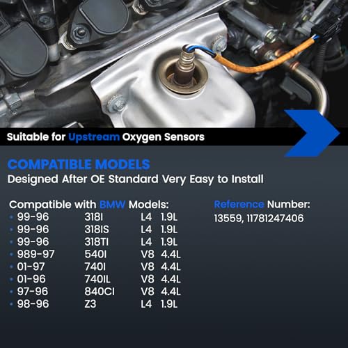 Sensor de Oxígeno Upstream para BMW 318I 318IS 318TI 96-99 miniatura 2