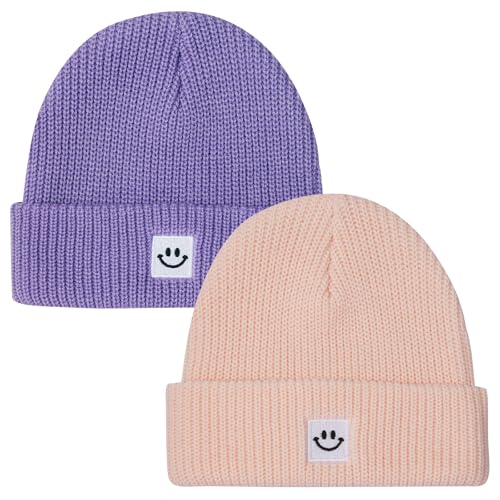 MaxNova Baby Beanie Kids Hat for Girls Boys 0-8 Years