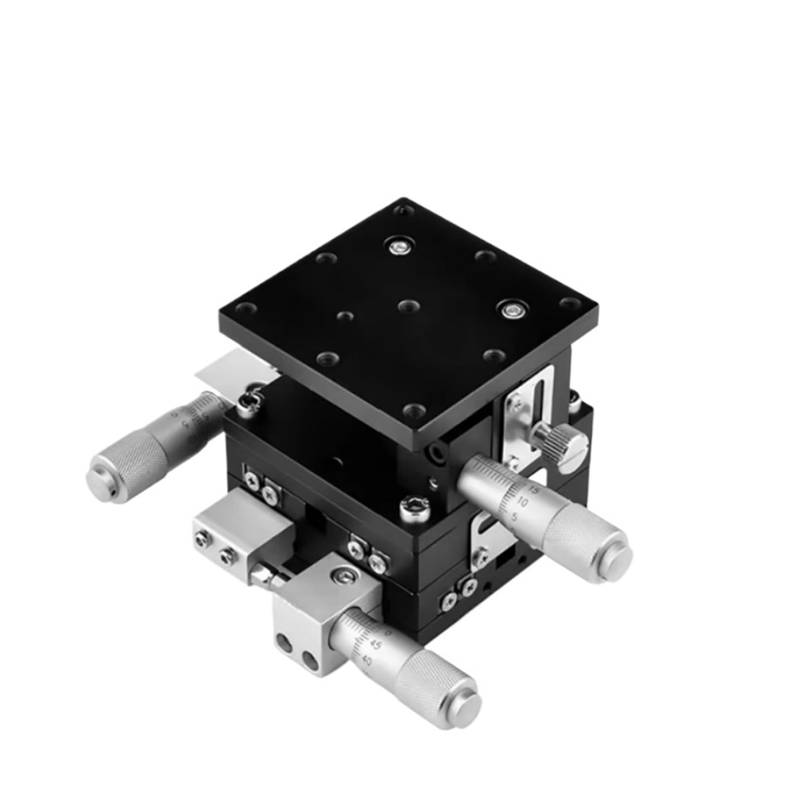 MYXJGNAIY XYZ Axis 60x60mm LD60-LM LD60-CM Fine Tuning Slide Table Manual Displacement Platform Linear Stage Slide Table(LD60-LM)