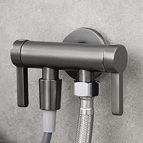 Kit pulvérisation en acier inoxydable brossé finitions Gun Gray - 7