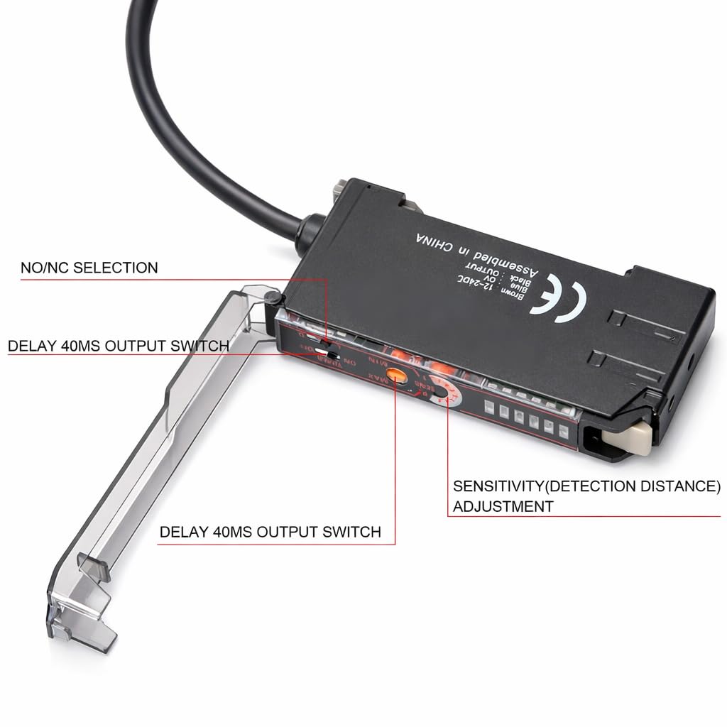 Optical Fiber Amplifier, Photoelectric Sensor Fiber Optic Sensor, for Relay Amplification, Long-Distance Optical Communications
