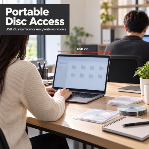 LG Electronics DVDRW DVD-RAM Drive External Optical Drives GP65NW60 White - image 4
