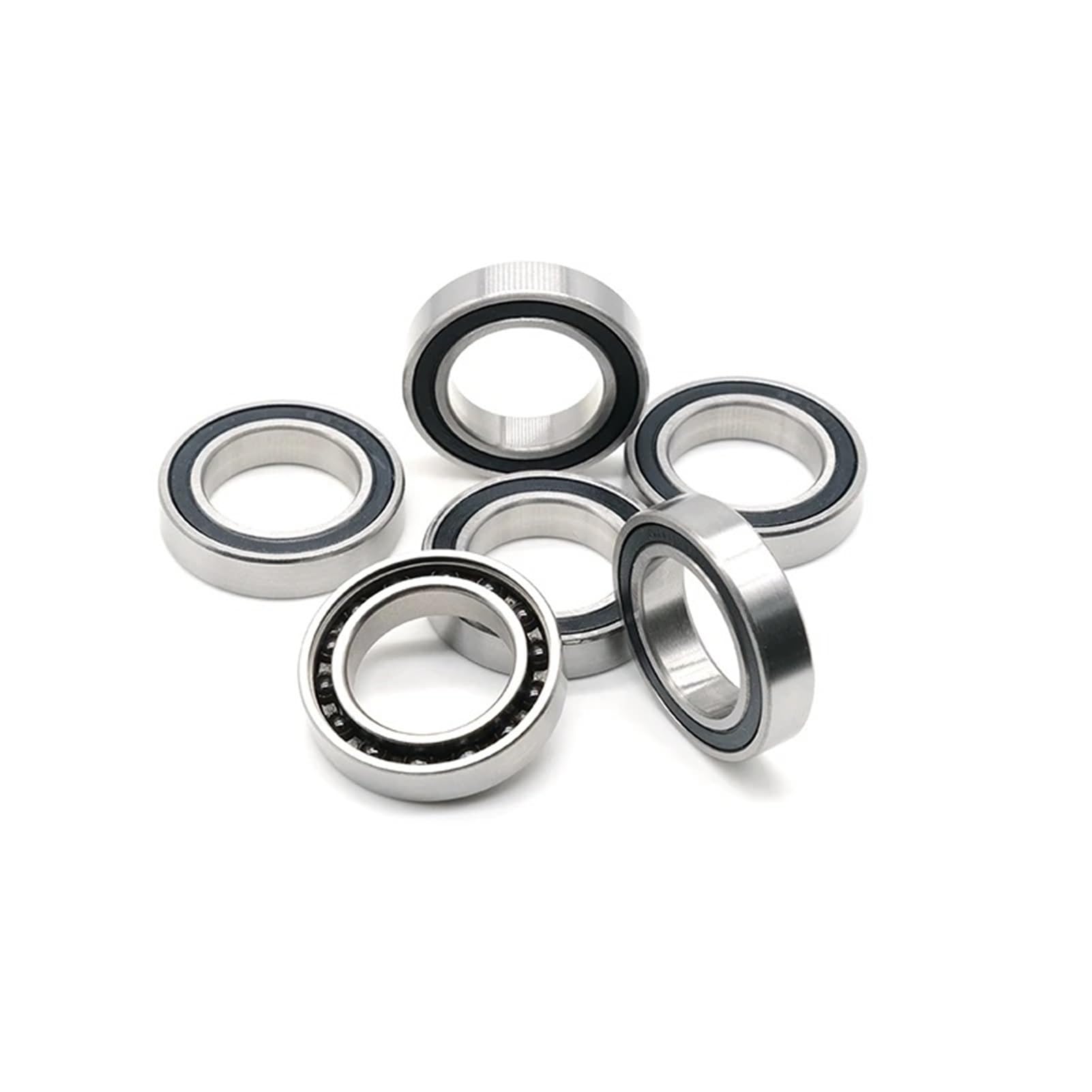 Cojinetes de bolas de ranura profunda 10 piezas 6704-2RS CB Rodamiento de cerámica híbrido 20 * 27 * 4 mm 6704 Rodamientos de bolas híbridos Si3N4 6704 2RS CB