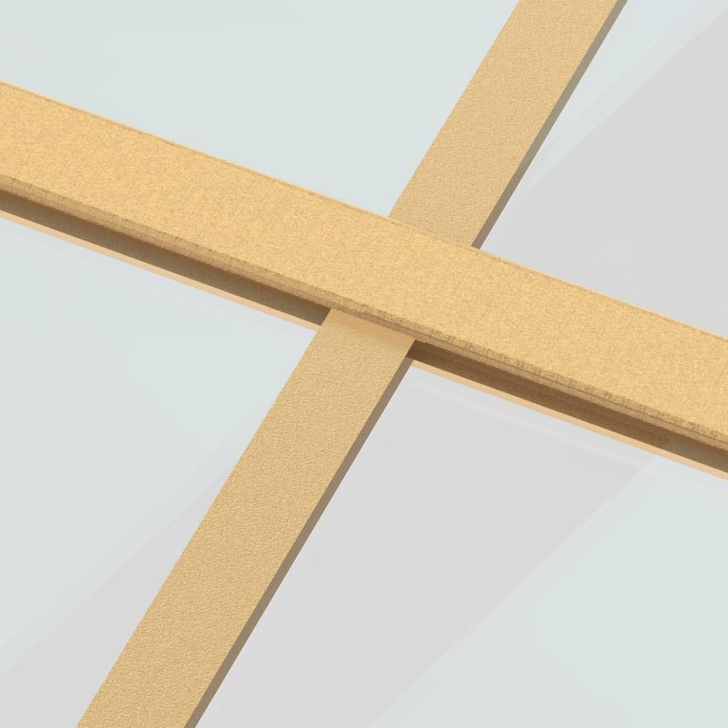 Drzwi przesuwne złote 102,5 x 205 cm, przezroczyste szkło ESG i aluminium, materiały budowlane, drzwi, drzwi domowe