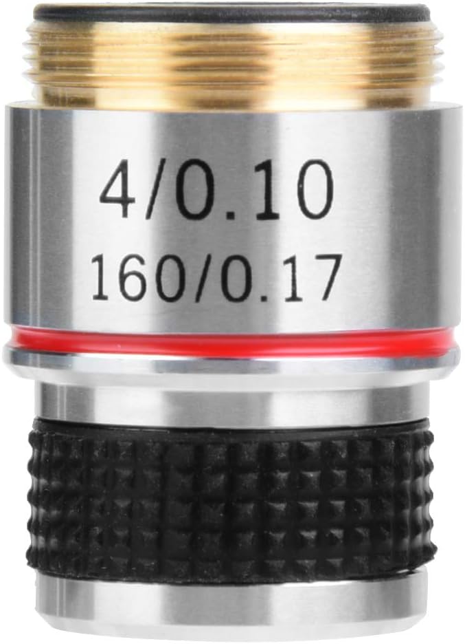 Achromatic Objectives Lens, 160/0.17 4X 185 Biological