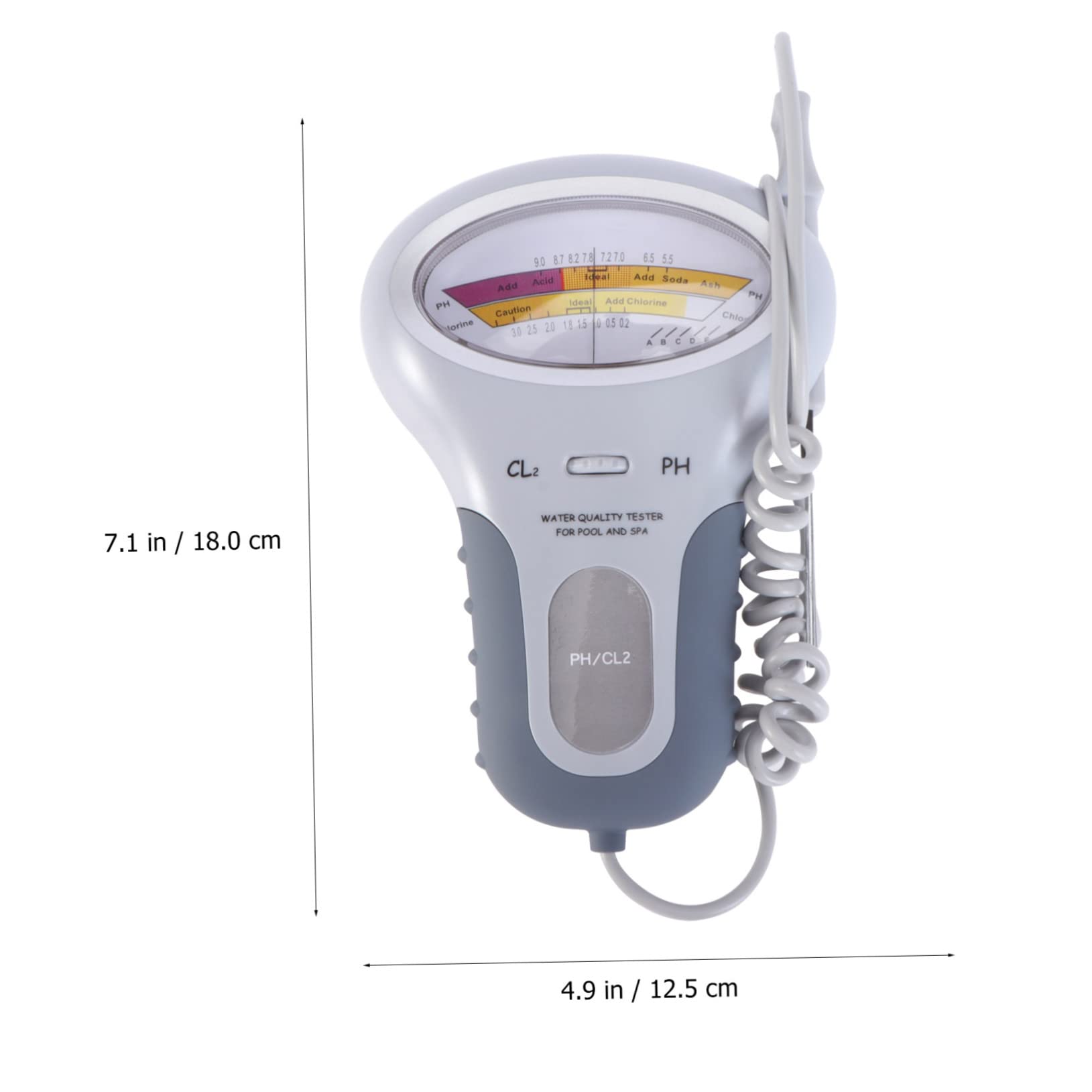 Medidor de Ph para Piscina y Spa, Probador de Agua Digital Portátil