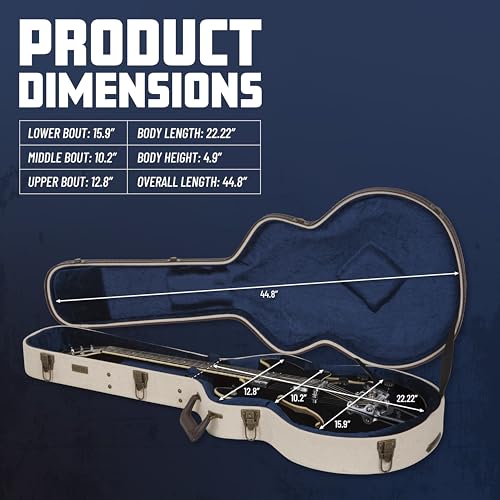 Image of Gator Cases Journeyman Series Deluxe Wood Case for Resonator Style Acoustic Guitars