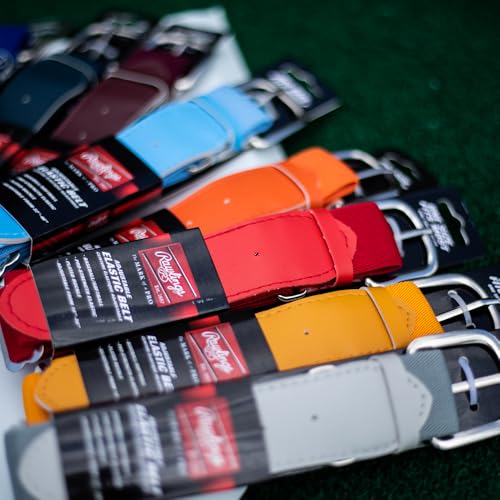 Image of Rawlings | Elastic Game Day Belt | Baseball /Softball | Adult /Youth | Multiple Colors