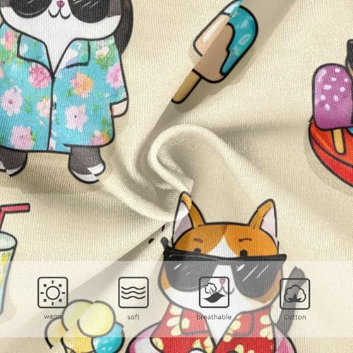 Girls Underwear Toddler 2t Cotton Cute Panties Girl Fun Print Kids Undies Briefs Cute Cartoon Cats Summer Vacation3