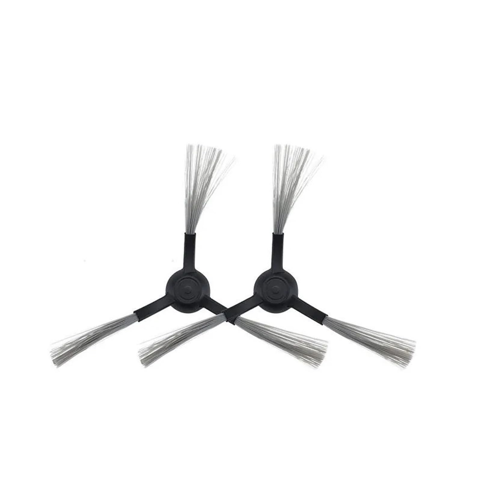 Evcshginw Black 2Pcs Side Brush,Compatible For Xiaomi, Stytj02ym Se 2S E10 ，Compatible For Viomi，V2pro/V3 3C B106cn C103 3C (Enhanced Edition) 3C Plus S12 T12 S20 Robot(Black 2Pcs)