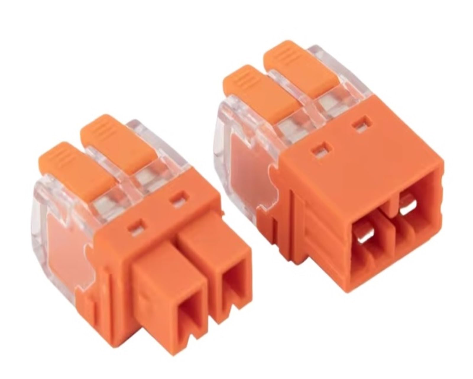 Conectores de cable de empalme de palanca rápida, 5 uds., 2/3/4 pines CMK642, terminales macho hembra enchufables compactos, bloques universales(CMK644)