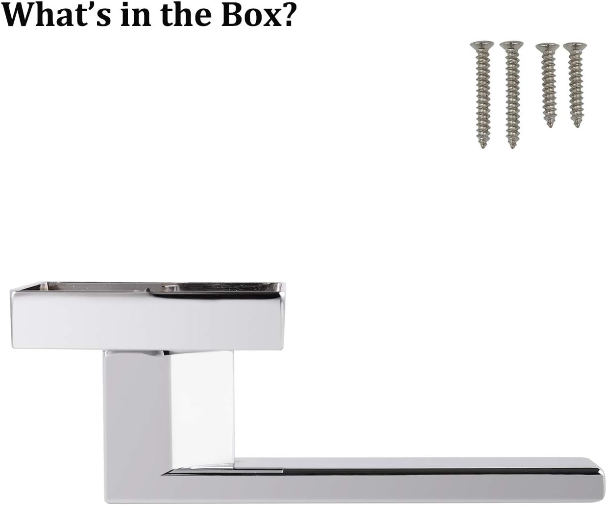 Exсluѕіvе Dіѕсоunt 50% Prісе Gobrico Dummy Door Levers Pack of 6 Square No-Turning Door Handles Single Side Door Pulls