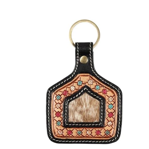 Myra Bags No Place Like Home Key Fob, Brown