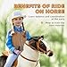 Qaba Ride on Horse for Toddlers 3-8 Years Old, Riding Horse with Neighing Sound, Stuffed Animal Horse Toy for Kids with Padding, Brown