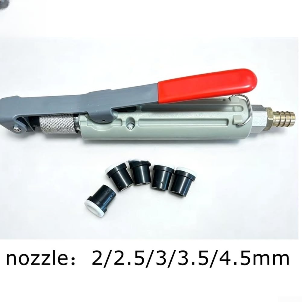 Druckluft für sandstrahler Leicht Selbstverriegelnd Druckluft(red)