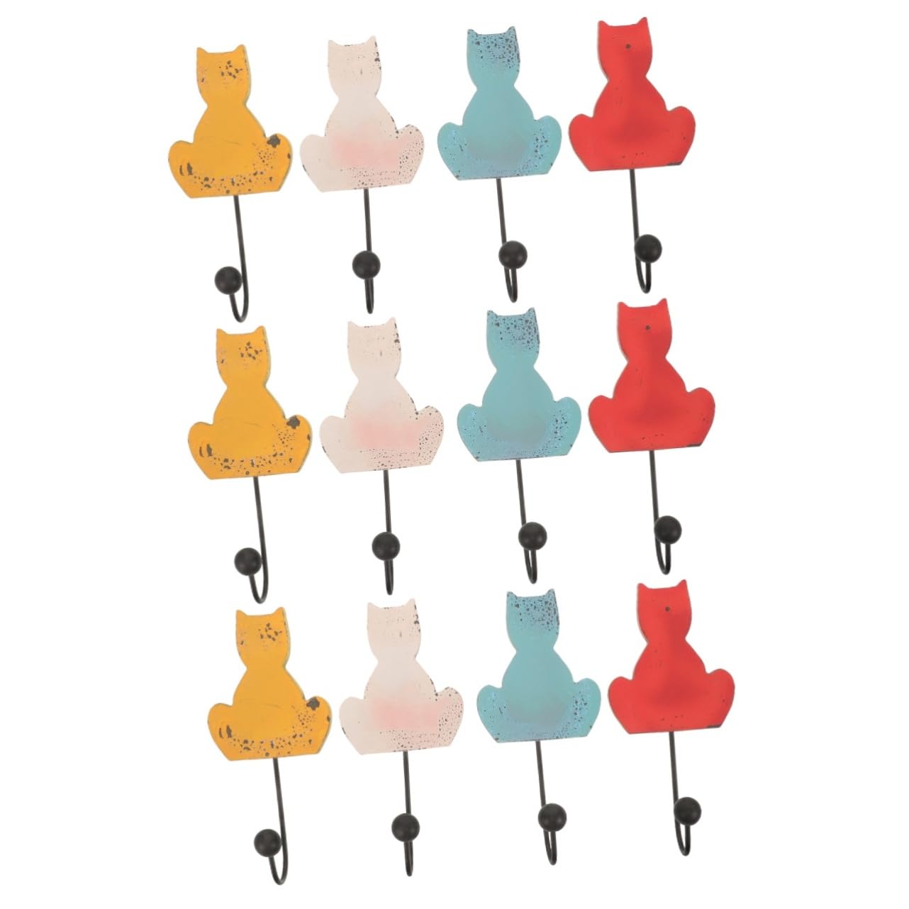 Crochets forme de chat SHINEOFI pour suspendre sans abîmer les vêtements