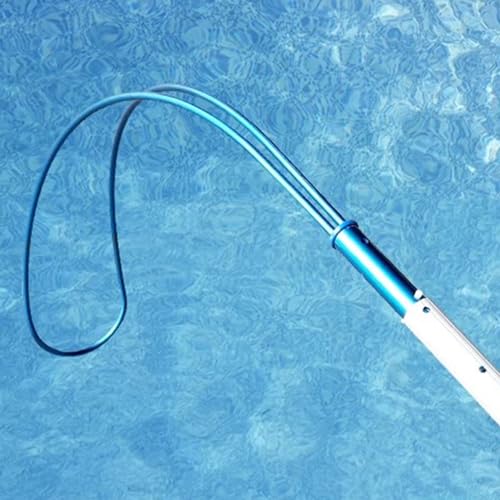 Crochet de sauvetage pour piscine avec perche télescopique en aluminium pour la sécurité
