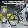 Touroll B1 Vélo Électrique, 26" vélo électrique Urbain avec 36V 15.6Ah Batterie Amovible, Vélo de Ville électrique 250W, 7 Vitesses, E-Bike Urbain pour Adulte #3