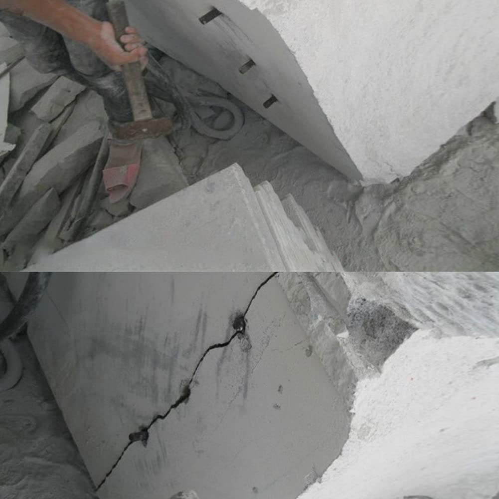 Rock Stone Splitters 30mm Metal Wedges Concrete Rock Splitter for Granite Marble