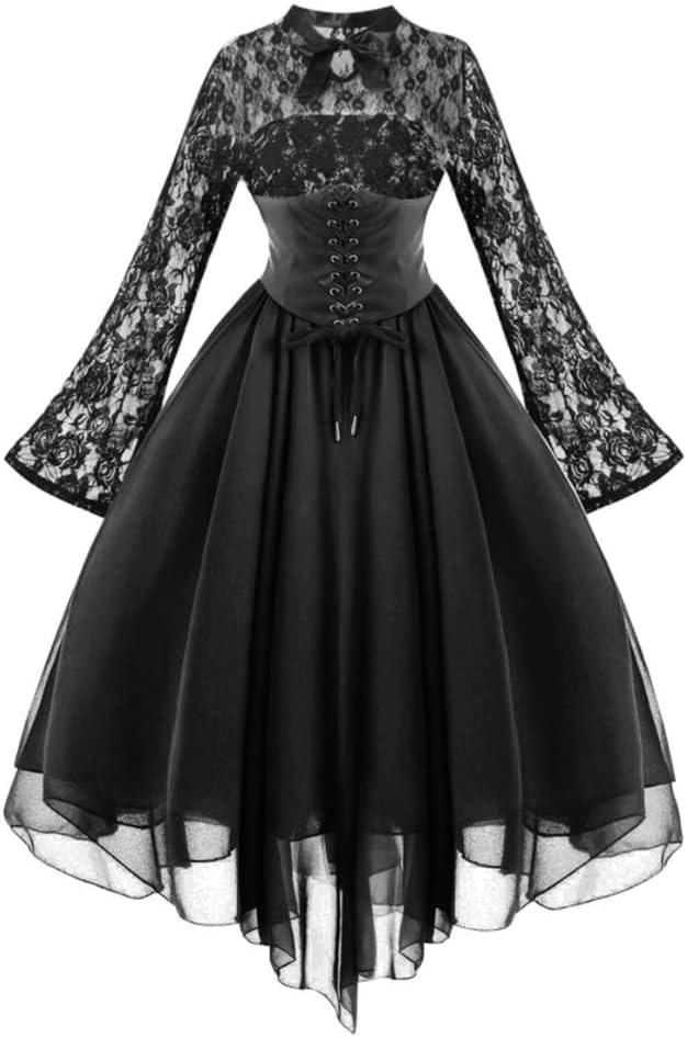 Steampunk Pañuelo Gótico Hem Vestido con Corsé Honduras Ubuy