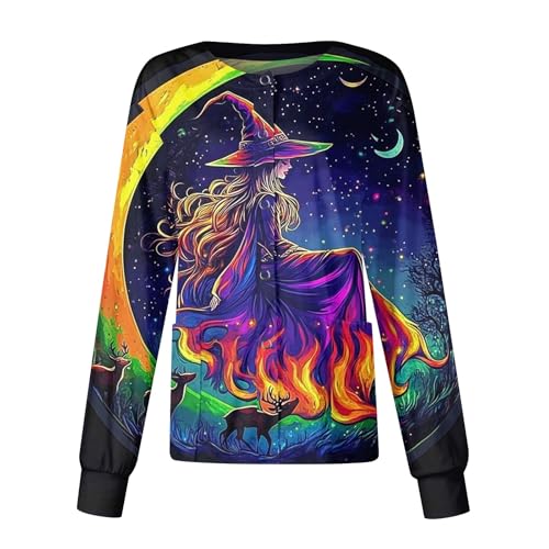 Printed Scrub Jackets for Woman Print Long Sleeve Plus Size Womens Scrubs for Women Nursing Jacket with Pockets