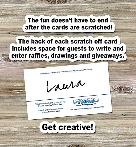 Generic What’S In The Boxscratch Off Cards-(30 Pack)-Birthday Party Scratch Off Tickets-Bridal Shower-Holiday Scratch Off-Customer And Employee Appreciation-Christmas Scratch Off thumb #4