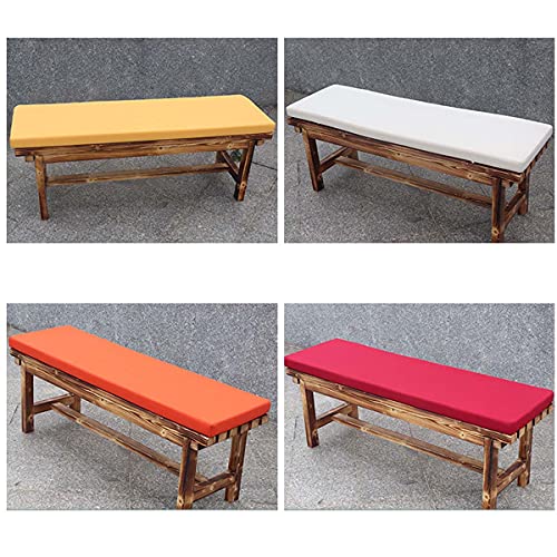 Cuscino impermeabile per panca da giardino a 23 posti, 100/120 x 50 cm, cuscino da esterno per seduta e schienale 150 x 50 x 5 cm, ideale per dondolo e mobili da terrazza