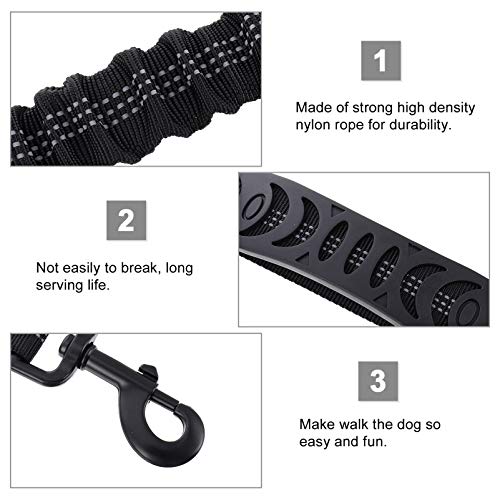 UKCOCO Trela Forte para CÃ£es Trela ElÃ¡stica para Treinamento de CÃ£es Com AlÃ§a Acolchoada Confort