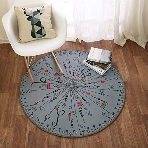 Alfombra de bano y dormitorio tematica musical para decorar tu rincon de lectura