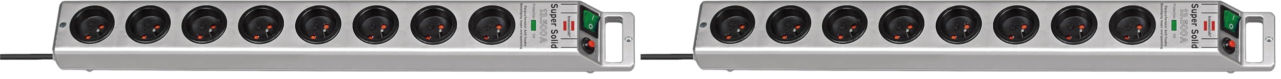 Multiprise parasurtenseur Brennenstuhl Super-Solid pour éviter les surtensions