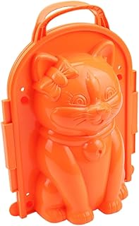 NIDONE Snowball Maker Mold Cat Shape Snowball Fight Clip Winter Outdoor Game Toy for Kids Adults Couleur aléatoire