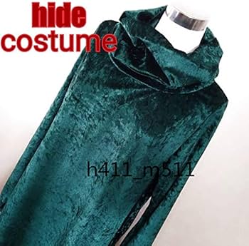 Amazon.co.jp: 豪華修正版 X Japan hide ベロアワンピースコスプレ衣装