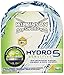 Wilkinson Sword Hydro 5 Sensitive - Recambio de Cuchillas de Afeitar de 5 Hojas para Hombres con Piel Sensible, Banda Lubricante Extra Hidratante, 4 Unidades