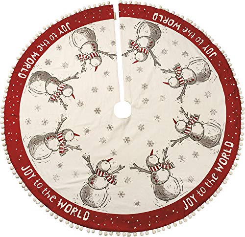 Primitives by Kathy Block Art Style Tree Skirt, Joy to The World