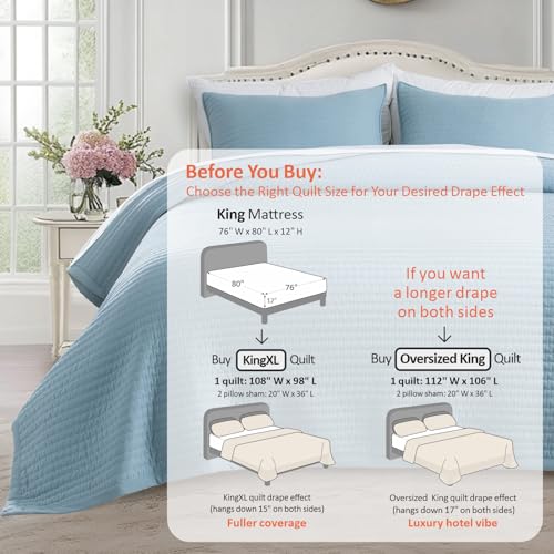 image for KASENTEX King XL Quilt Set 108