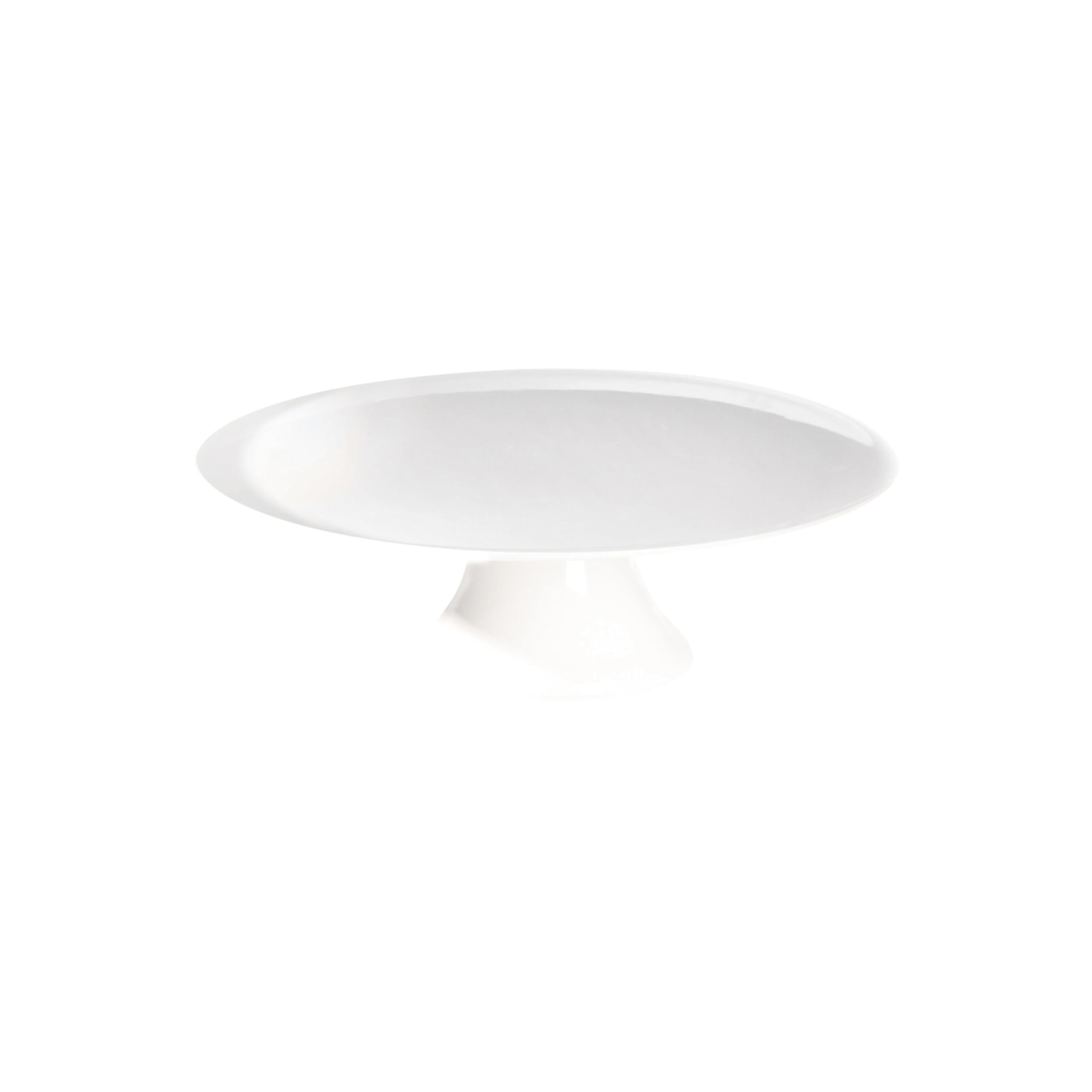 ASA 4797147 Piatto per Torta in Ceramica, 31 x 31 x 28 cm, Colore: Bianco