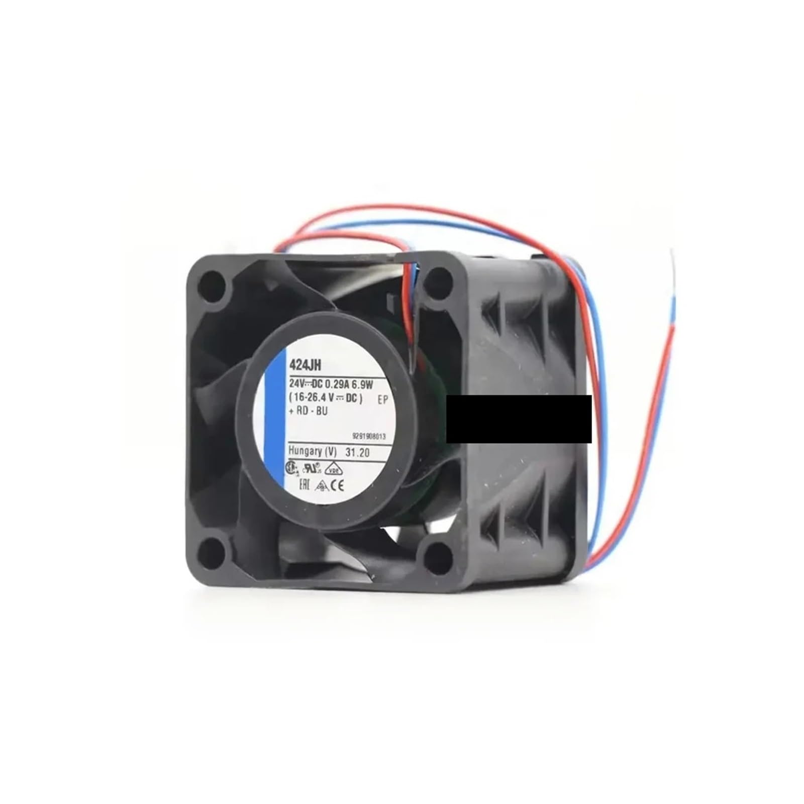 Ventilateur 40x28mm 424JH 24VDC 6.9W pour refroidissement compact