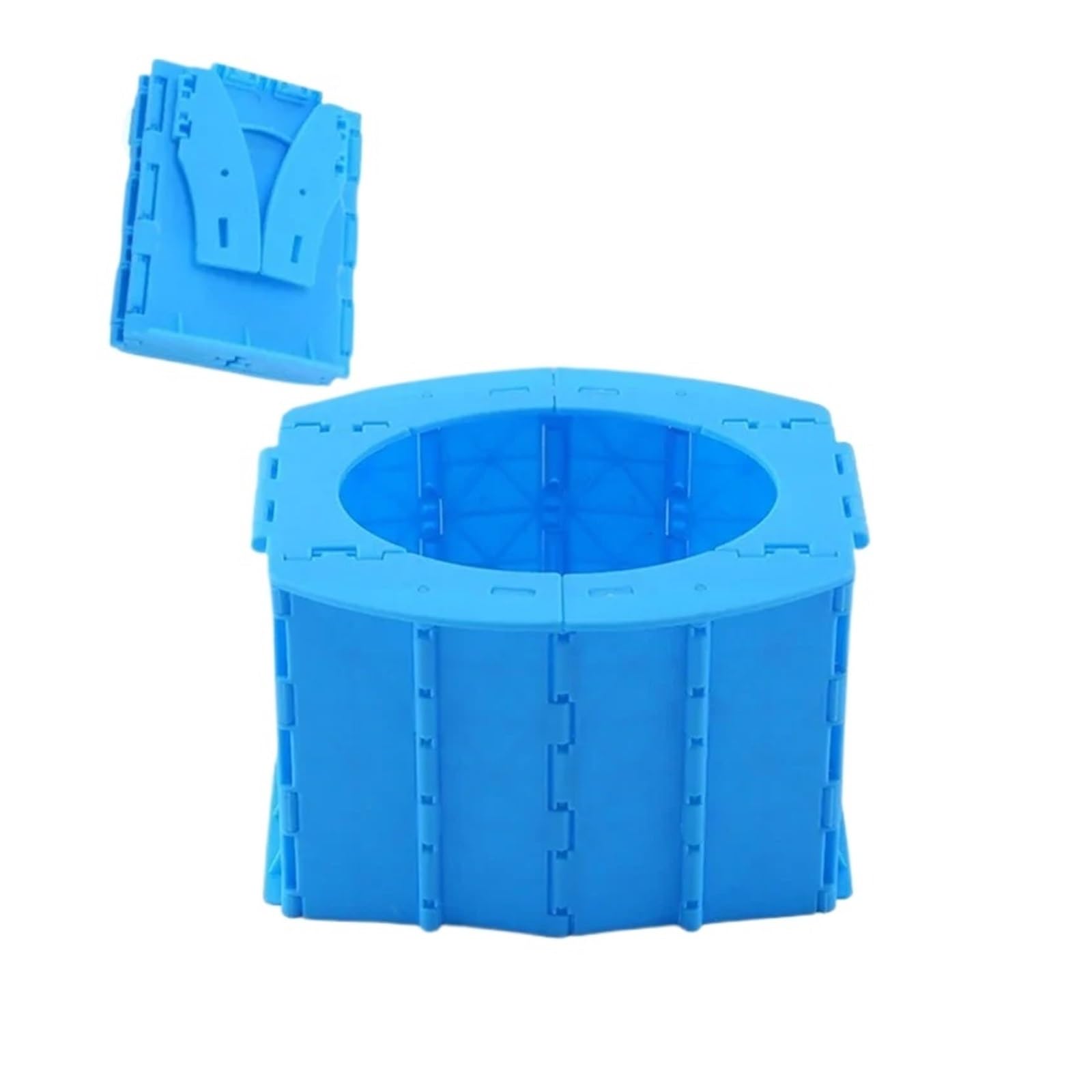Inodoro Plegable Inodoro Plegable, Inodoro portátil, Asiento, Inodoro, Orinal, Inodoro for Coche, Inodoro for Acampar, Cubo de Viaje, Asiento de Inodoro, Camping, Senderismo, Viajes Largos