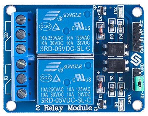 Super Debug 2 Channel 5V 10A Relay Control Board Module with Optocoupler PIC AVR ARM (B0823374J9) Amazon Price History, Amazon Price Tracker