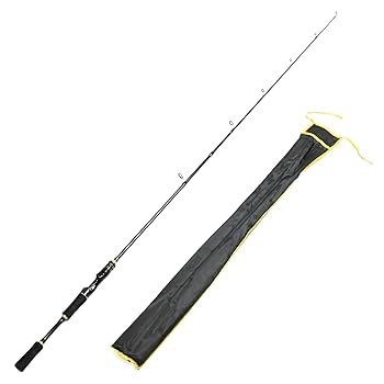 Amazon | waku fimac バスロッド スピニングロッド カーボン製 1.65M