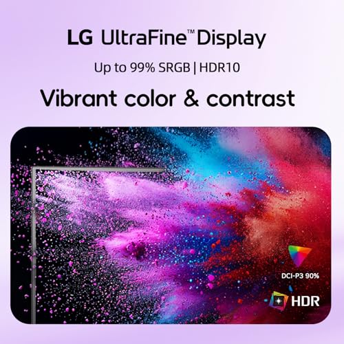 Image of LG 32 inch Ultrafine 4K UHD (3840 x 2160) Computer Monitor, HDR10, 90% DCI-P3, Built-in Speakers, 3-Side Borderless, Dual Controller, OnScreen Control - for Home Office, Gaming and Content Creation