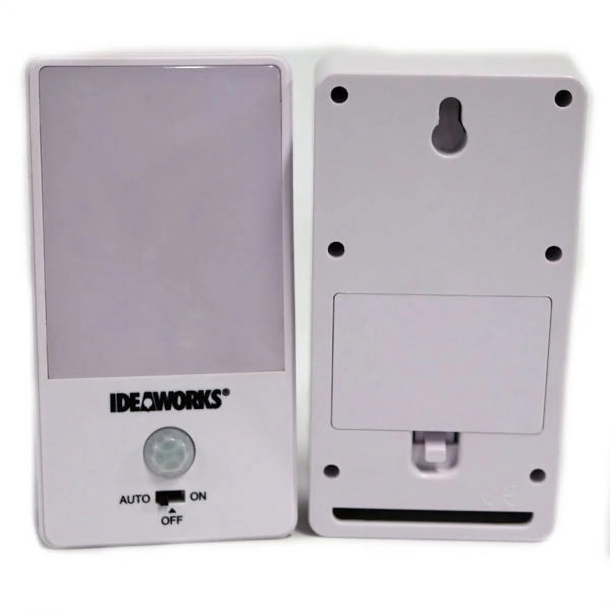 Ideaworks Motion Sensor LED Night Light, Set of 2, White