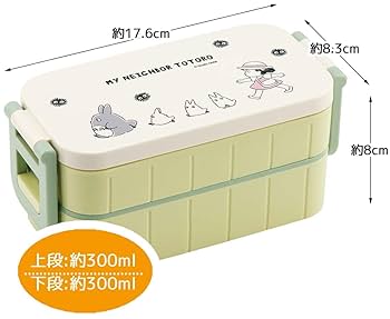 Amazon｜スケーター(Skater) 弁当箱 600ml 抗菌 2段 女性用
