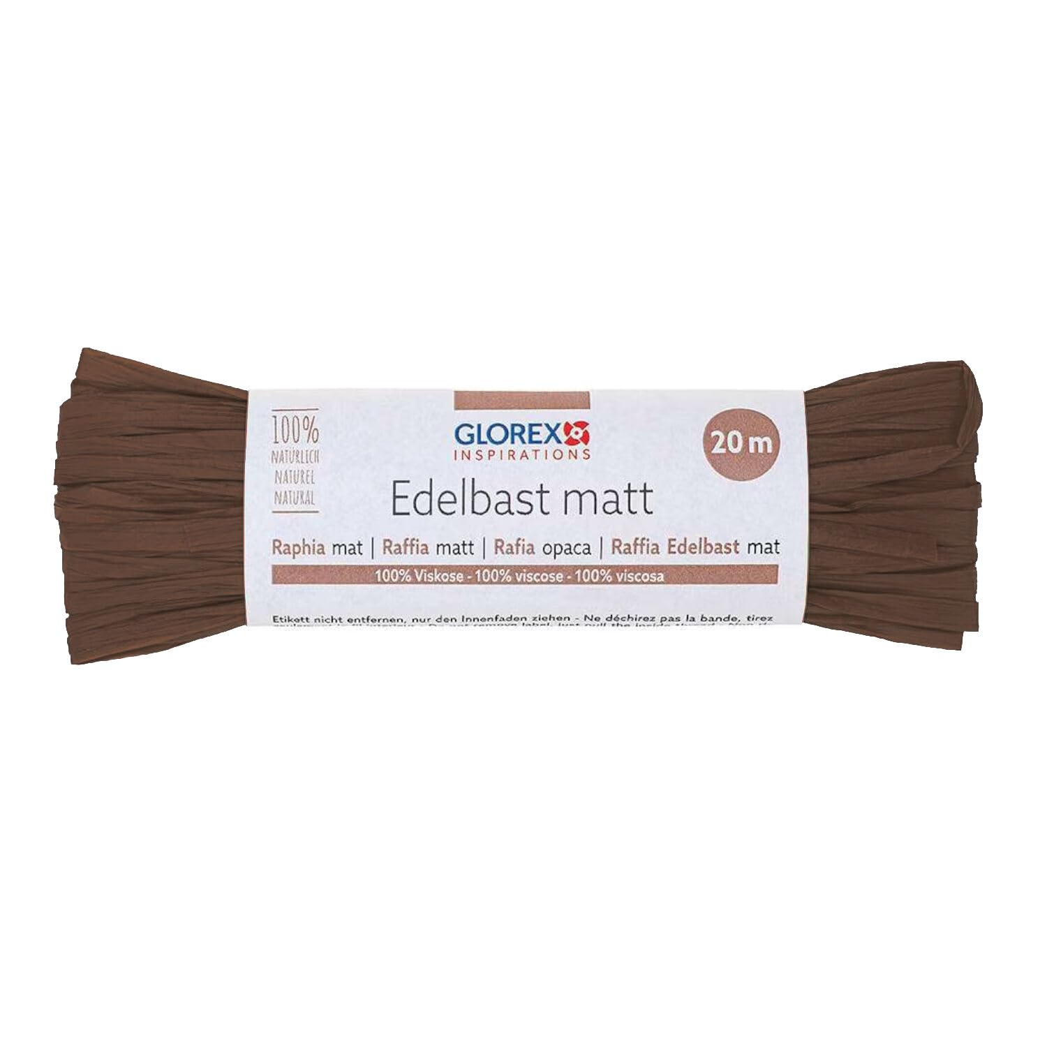 NEU Edelbast / Raffia Aus Viskose - 20 Meter, Matt- Produktbild-Vorschau 3